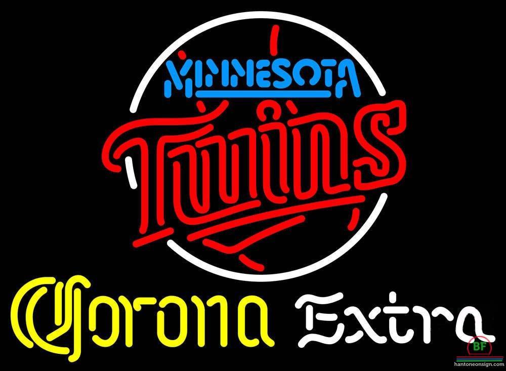 Custom Corona Extra Minnesota Twins Neon Sign MLB Teams Neon Light