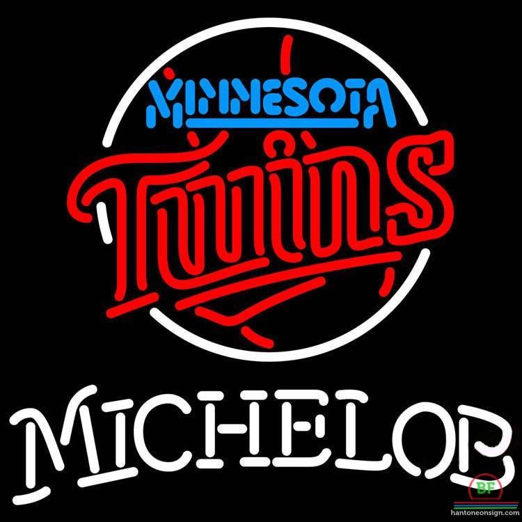Custom Michelob Minnesota Twins Neon Sign MLB Teams Neon Light
