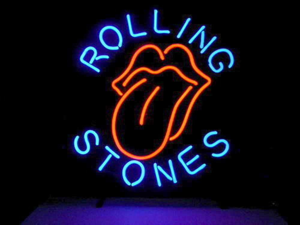Custom Rolling Stones Sticky Fingers Neon Sign