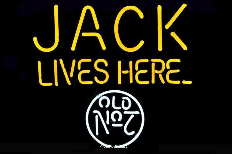 Custom Jack Lives Here No.7 Neon Sign Real Neon Light