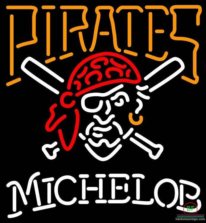Custom Michelob Pittsburgh Pirates Neon Sign MLB Teams Neon Light