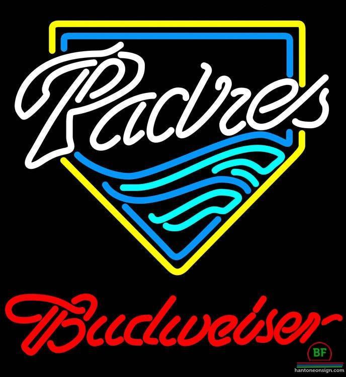 Custom Budweiser San Diego Padres Neon Sign MLB Teams Neon Light