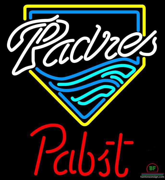 Custom Pabst San Diego Padres Neon Sign MLB Teams Neon Light