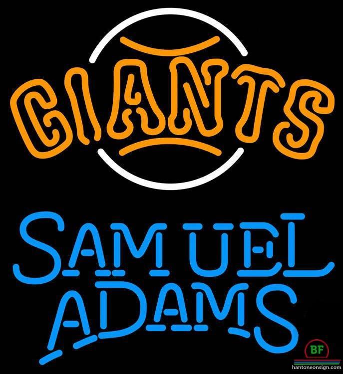 Custom Samuel Adams San Francisco Giants Neon Sign MLB Teams Neon Light