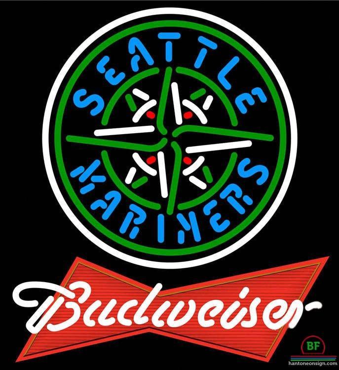 Custom Budweiser Seattle Mariners Neon Sign MLB Teams Neon Light