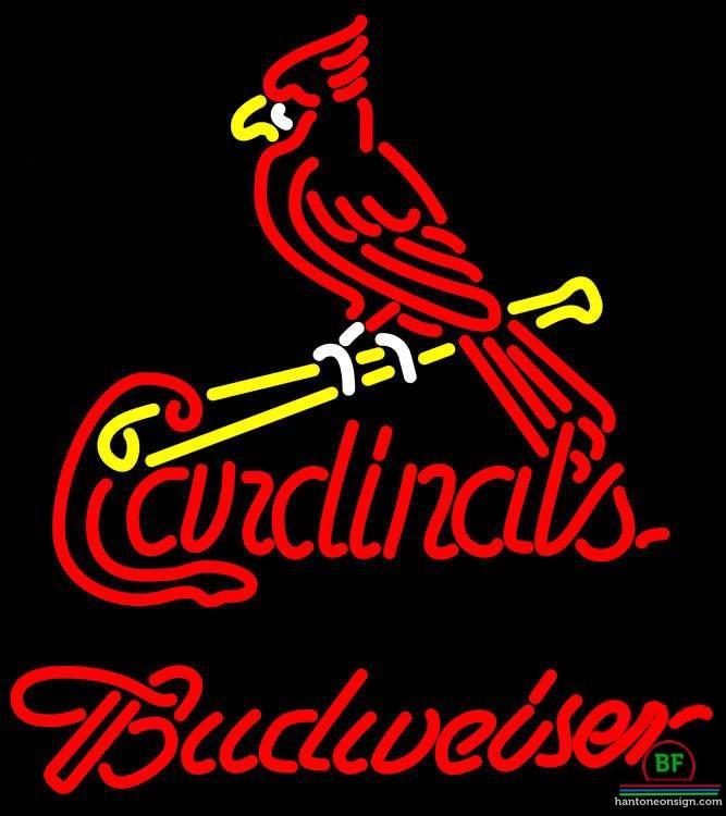 Custom Budweiser St Louis Cardinals Neon Sign MLB Teams Neon Light