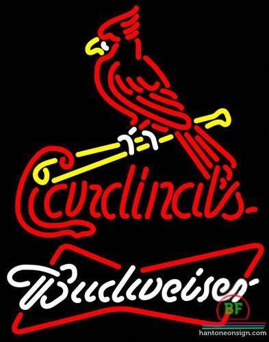 Custom Budweiser St Louis Cardinals Neon Sign MLB Teams Neon Light