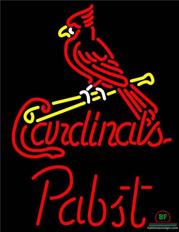 Custom Pabst St Louis Cardinals Neon Sign MLB Teams Neon Light