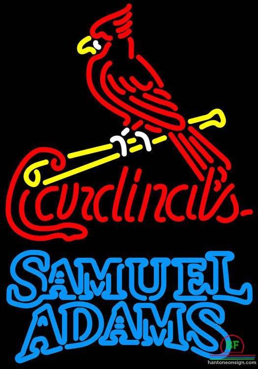 Custom Samuel Adams St Louis Cardinals Neon Sign MLB Teams Neon Light
