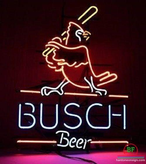 Custom Busch Beer St Louis Cardinals Neon Sign MLB Teams Neon Light