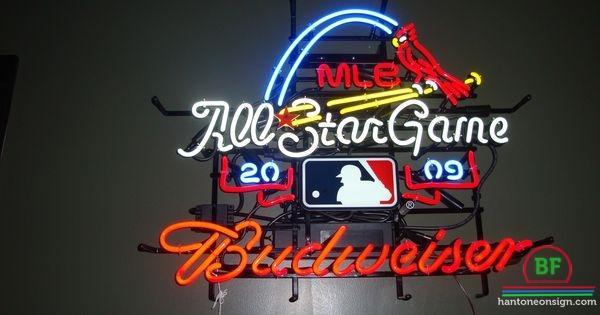 Custom Budweiser St Louis Cardinals Neon Sign MLB Teams Neon Light