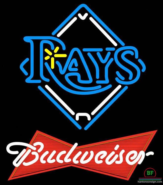 Custom Budweiser Tampa Bay Rays Neon Sign MLB Teams Neon Light