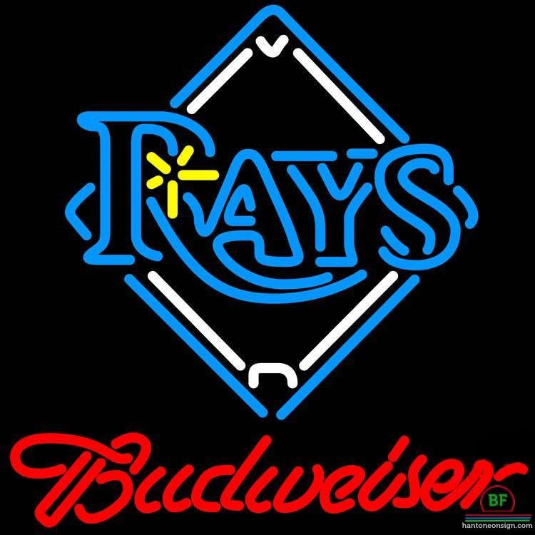 Custom Budweiser Tampa Bay Rays Neon Sign MLB Teams Neon Light