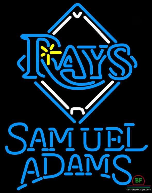 Custom Samuel Adams Tampa Bay Rays Neon Sign MLB Teams Neon Light