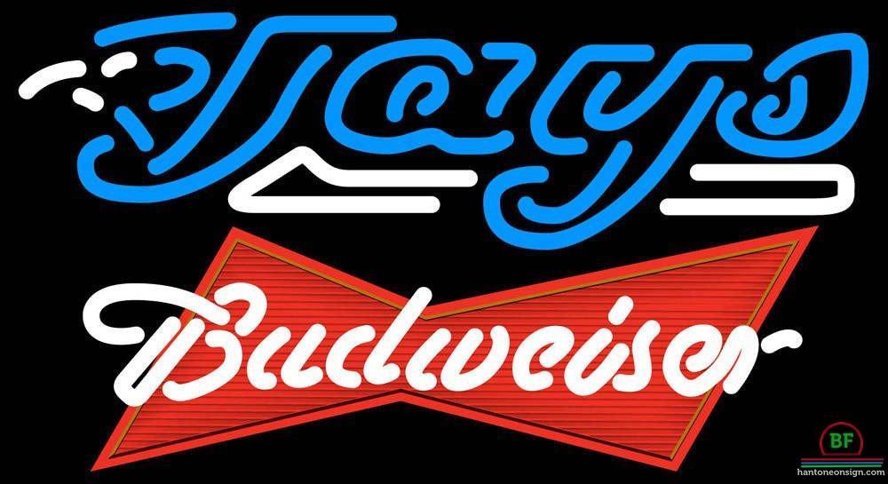 Custom Budweiser Toronto Blue Jays Neon Sign MLB Teams Neon Light