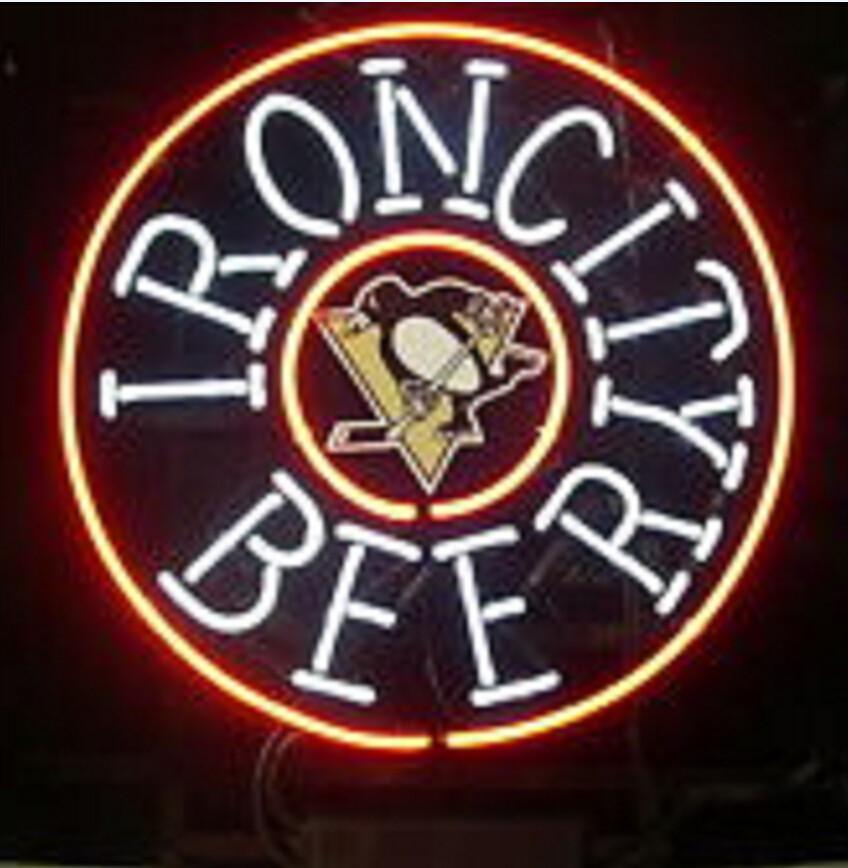 Custom Ironcity Beer Neon Sign