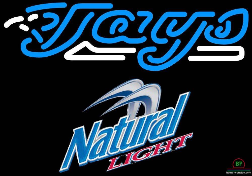 Custom Natural Light Toronto Blue Jays Neon Sign MLB Teams Neon Light