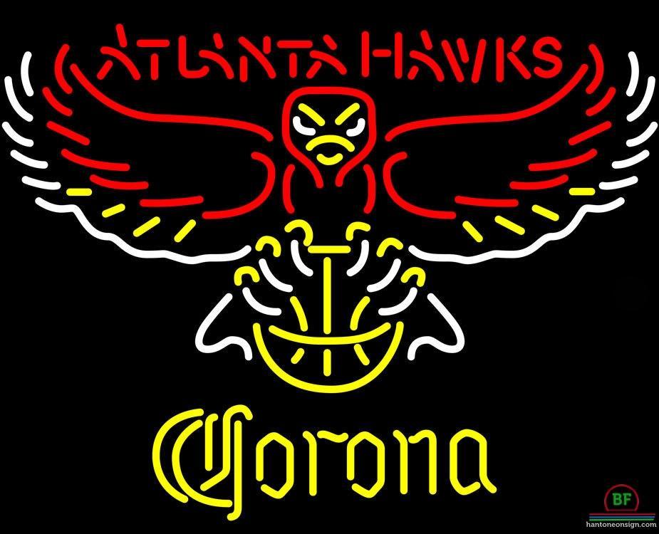 Custom Corona Atlanta Hawks Neon Sign NBA Teams Neon Light