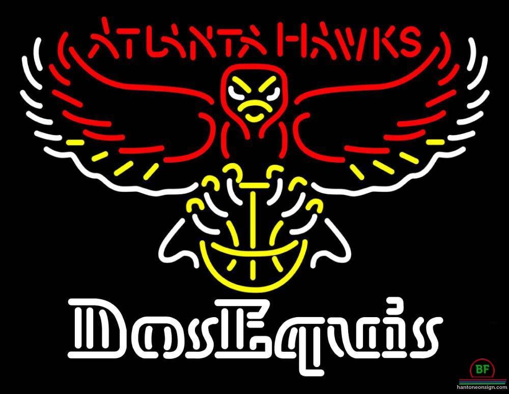 Custom Dos Equis Atlanta Hawks Neon Sign NBA Teams Neon Light