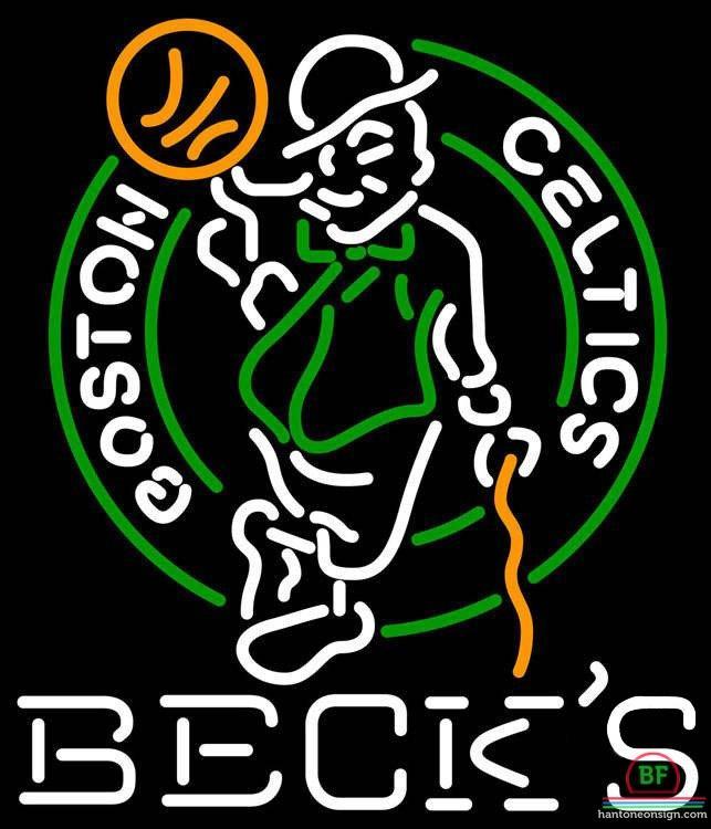 Custom Becks Boston Celtics Neon Sign NBA Teams Neon Light
