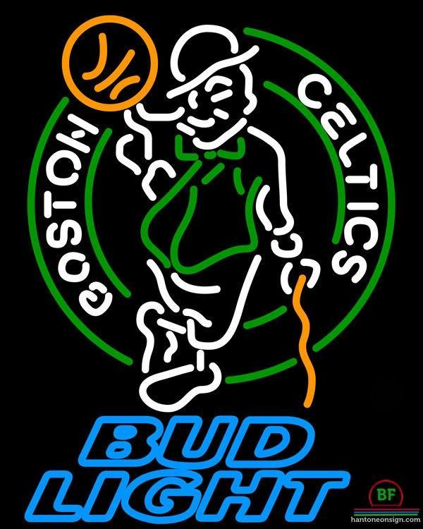 Custom Bud Light Boston Celtics Neon Sign NBA Teams Neon Light