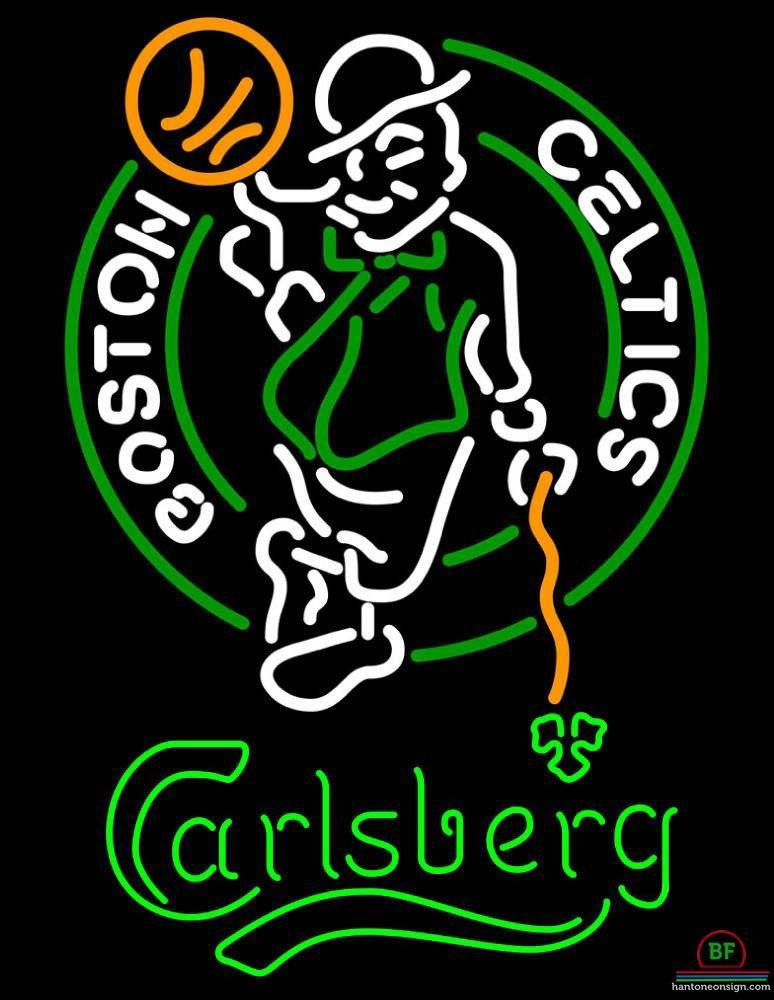 Custom Carlsberg Boston Celtics Neon Sign NBA Teams Neon Light