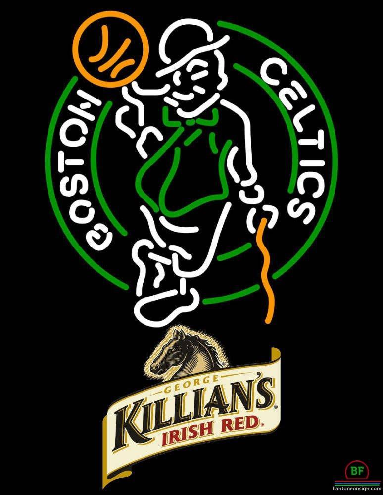 Custom Killians Irish Boston Celtics Neon Sign NBA Teams Neon Light