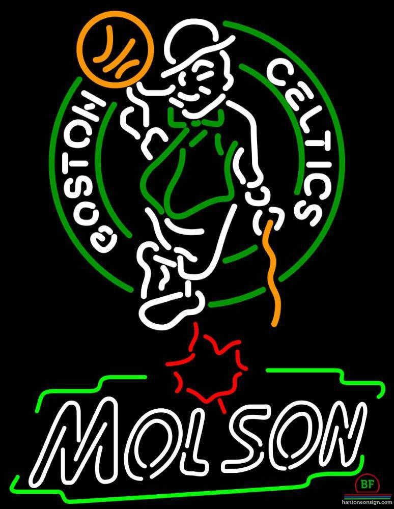 Custom Molson Boston Celtics Neon Sign NBA Teams Neon Light