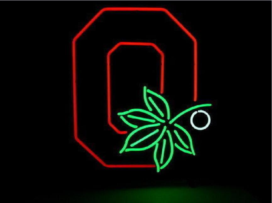 Custom Ohio State Buckeyes NCAA Sports Neon Sign Real Neon Light