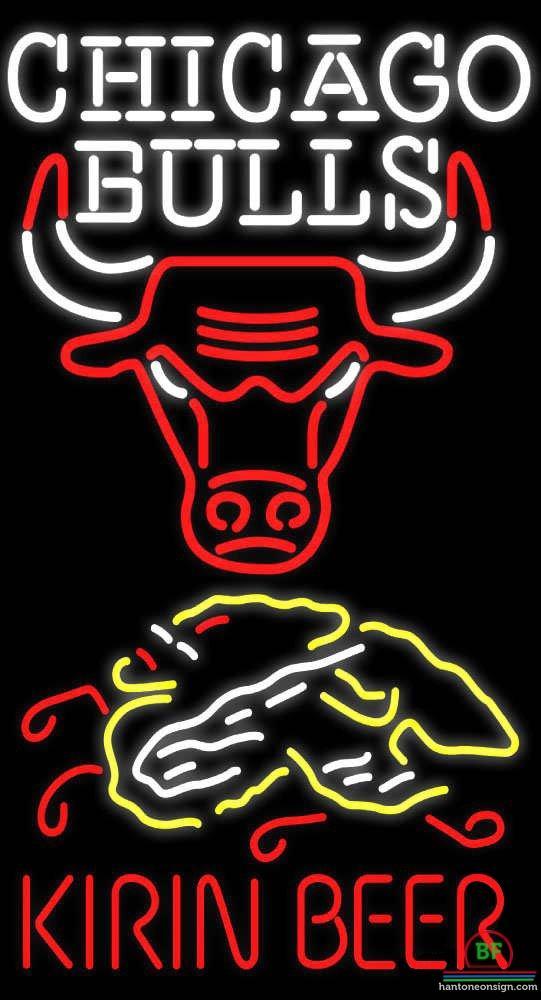 Custom Kirin Beer Chicago Bulls Neon Sign NBA Teams Neon Light