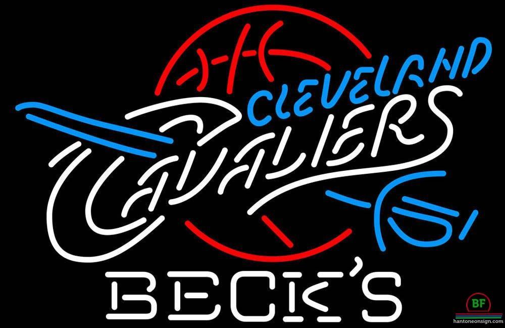 Custom Becks Cleveland Cavalier Neon Sign NBA Teams Neon Light