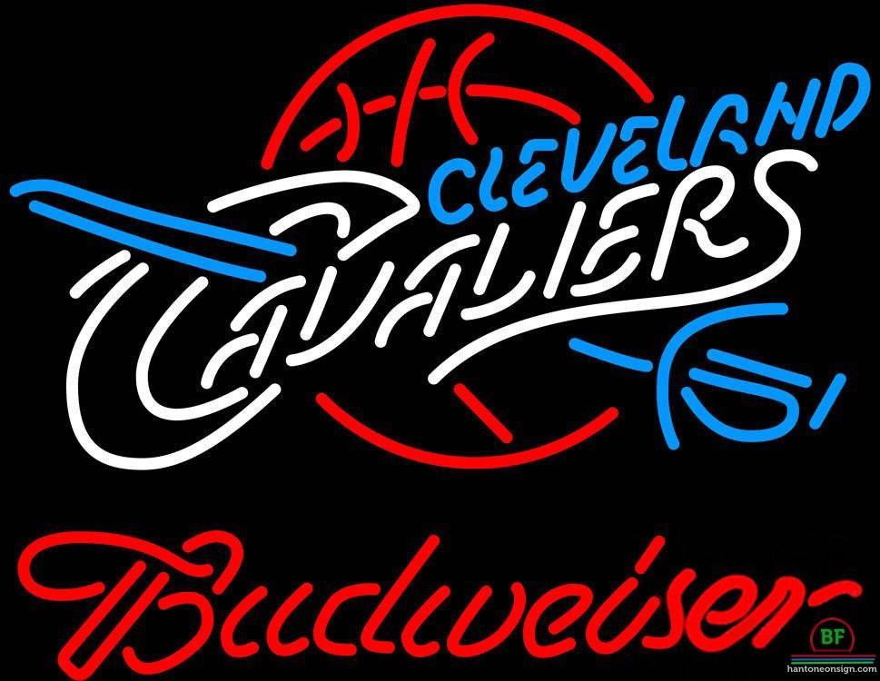 Custom Budweiser Cleveland Cavalier Neon Sign NBA Teams Neon Light