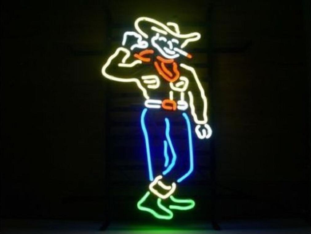 Custom Las Vegas Cowboy Neon Sign