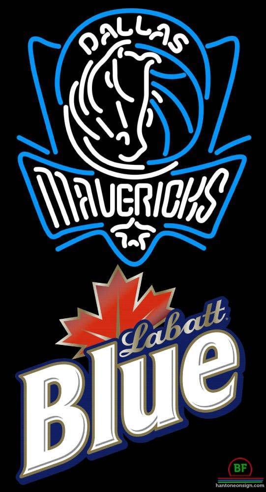 Custom Labatt Blue Dallas Mavericks Neon Sign NBA Teams Neon Light