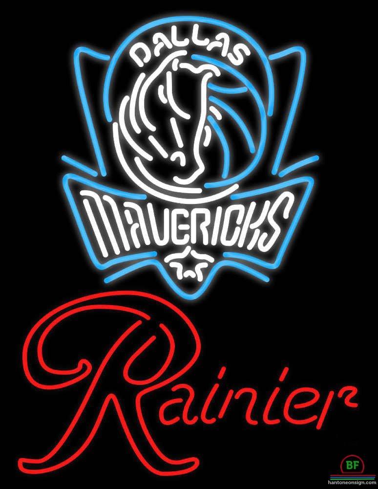 Custom Rainier Dallas Mavericks Neon Sign NBA Teams Neon Light