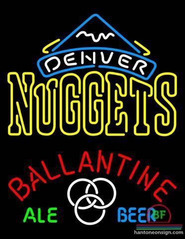 Custom Ballantine Denver Nuggets Neon Sign NBA Teams Neon Light