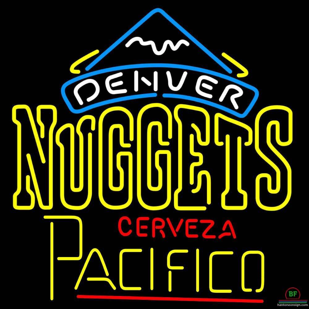 Custom Cerveza Pacifico Denver Nuggets Neon Sign NBA Teams Neon Light