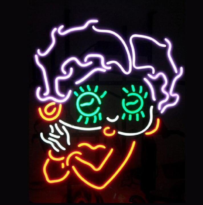 Custom Betty Boop Neon Sign Real Neon Light