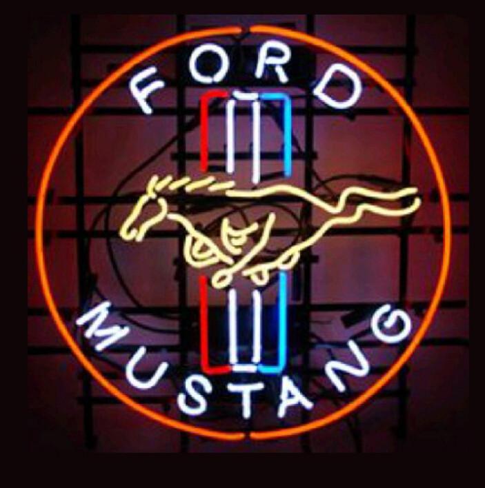 Custom Ford Mustang Neon Sign