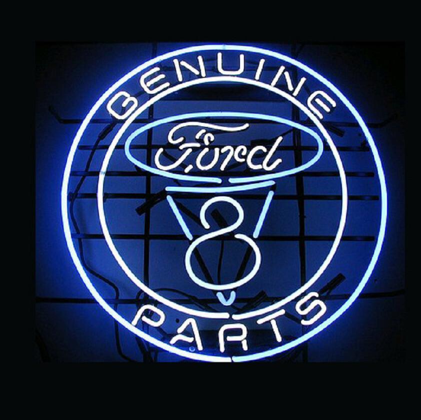 Custom Genuine Ford Parts Real Neon Sign Real Neon Light
