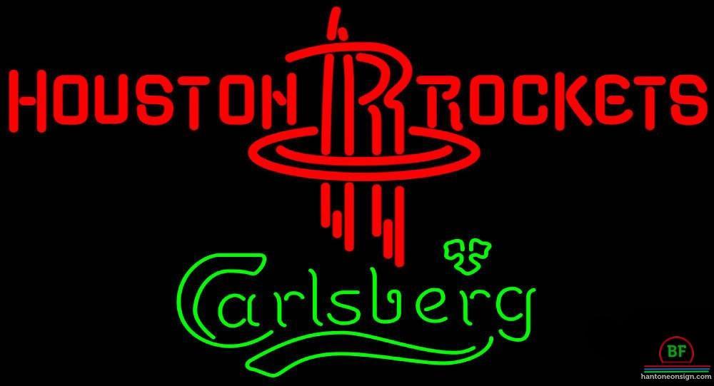 Custom Carlsberg Houston Rockets Neon Sign NBA Teams Neon Light