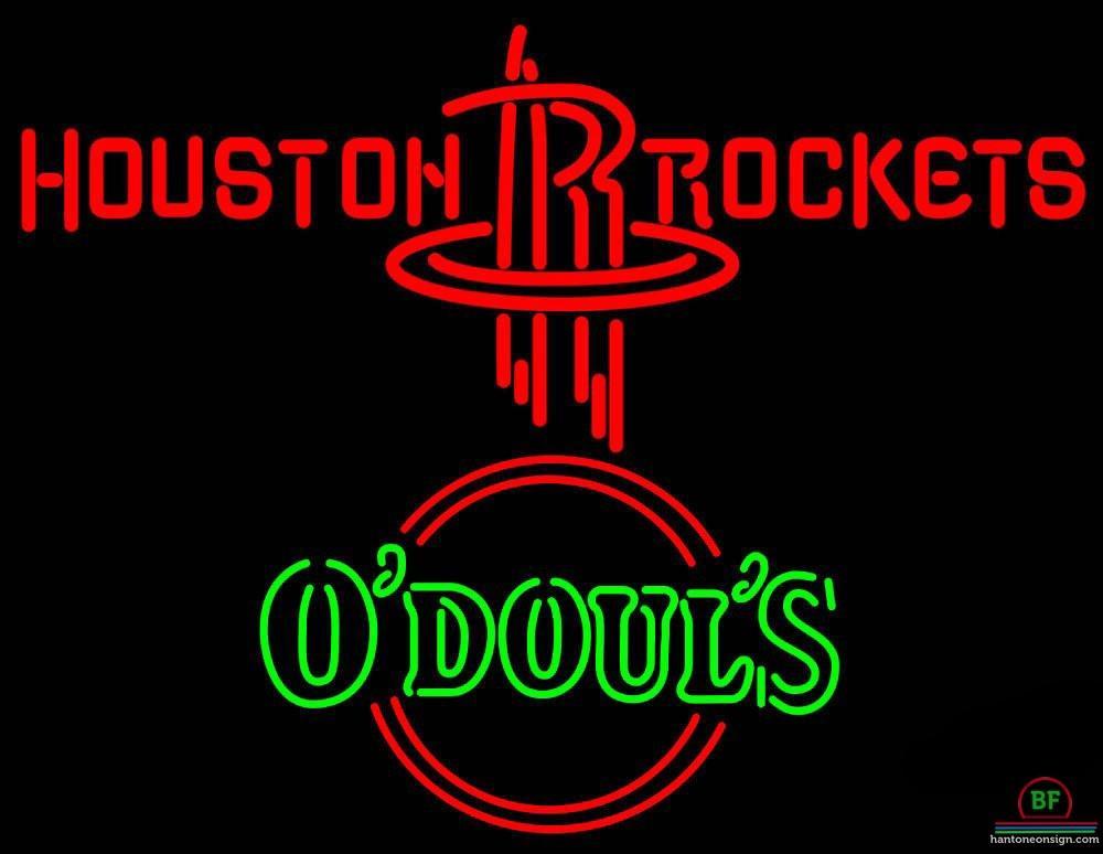 Custom Odouls Houston Rockets Neon Sign NBA Teams Neon Light