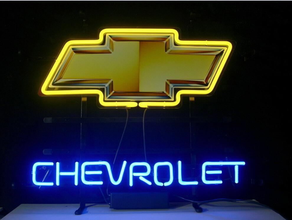 Custom Chevrolet Real Neon Sign
