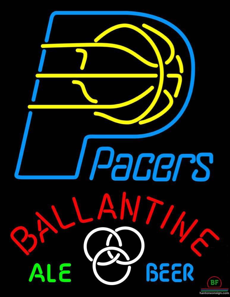 Custom Ballantine Indiana Pacers Neon Sign NBA Teams Neon Light