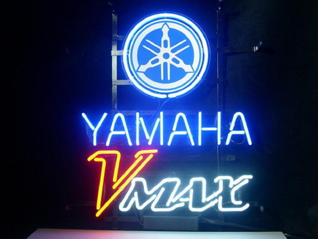 Custom Yamaha Vmax Neon Sign