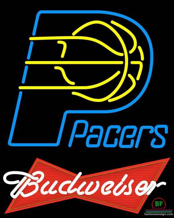 Custom Budweiser Indiana Pacers Neon Sign NBA Teams Neon Light