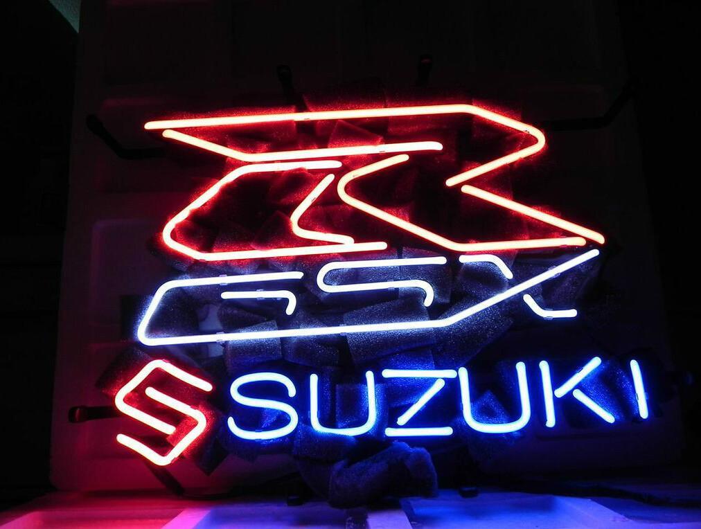Custom Suzuki Real Neon Sign Auto Car Neon Sign Real Neon Light