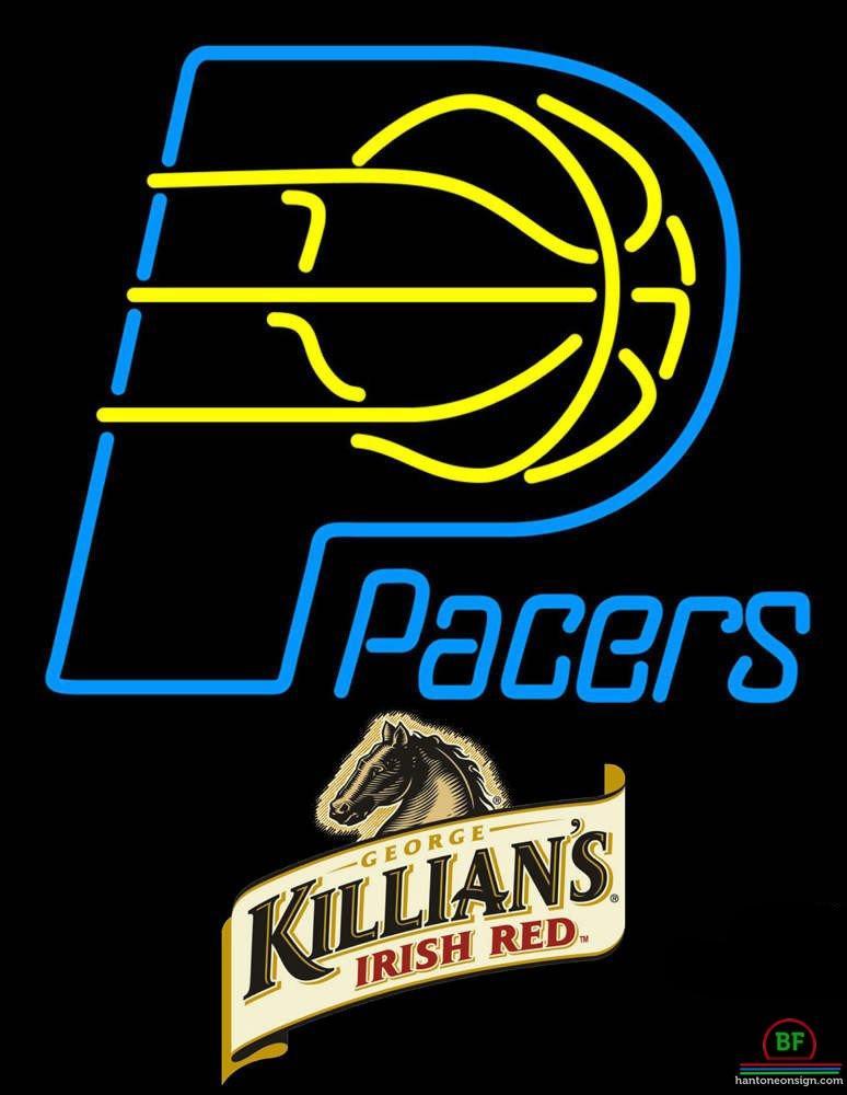 Custom Killians Irish Indiana Pacers Neon Sign NBA Teams Neon Light