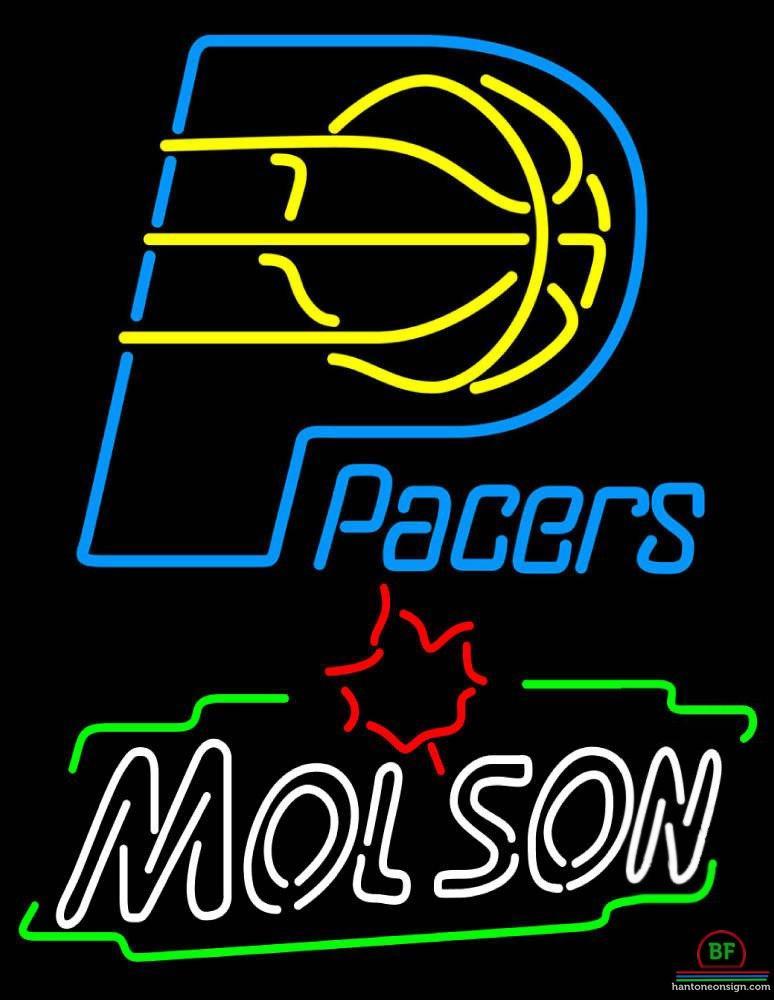 Custom Molson Indiana Pacers Neon Sign NBA Teams Neon Light