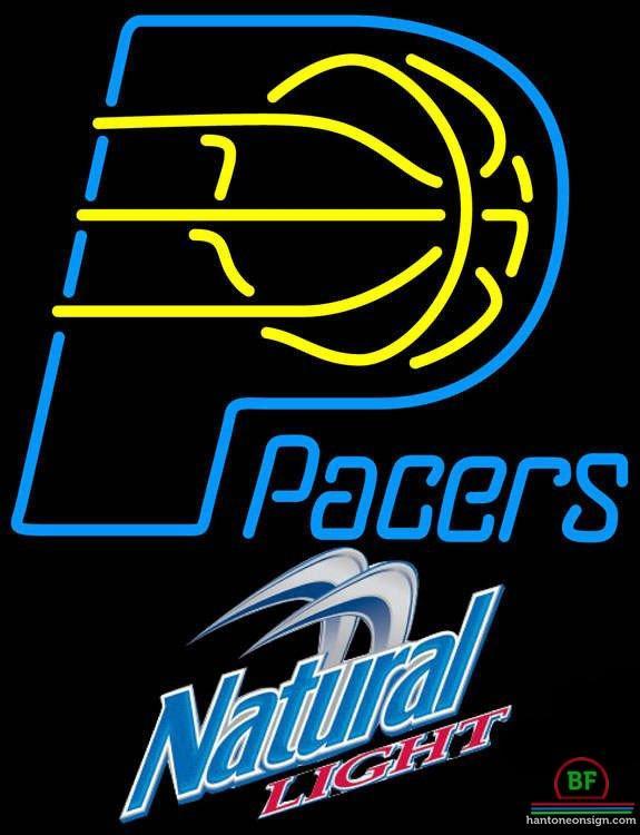 Custom Natural Light Indiana Pacers Neon Sign NBA Teams Neon Light
